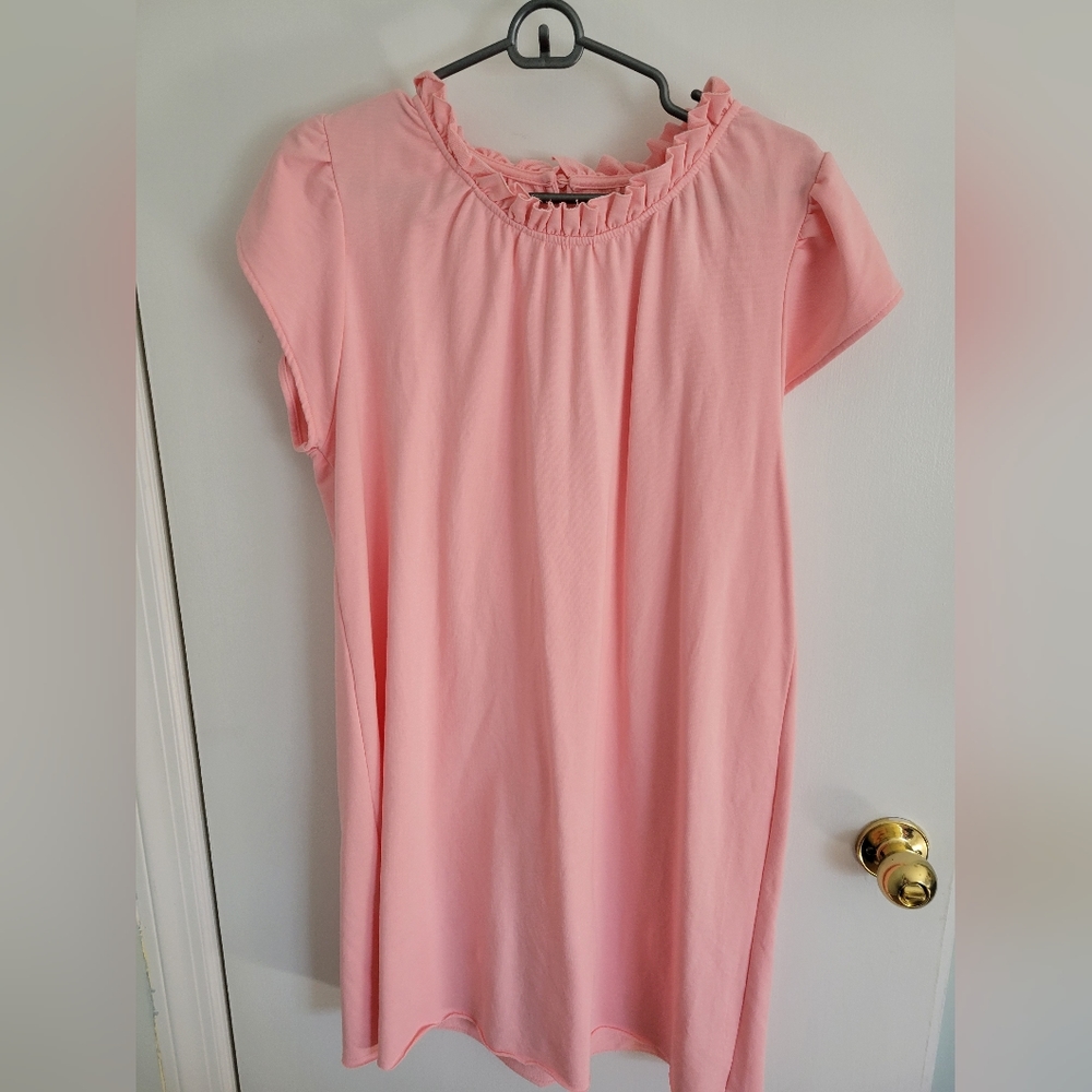 Sundays Fun Cotton dress in Bubblegum pink